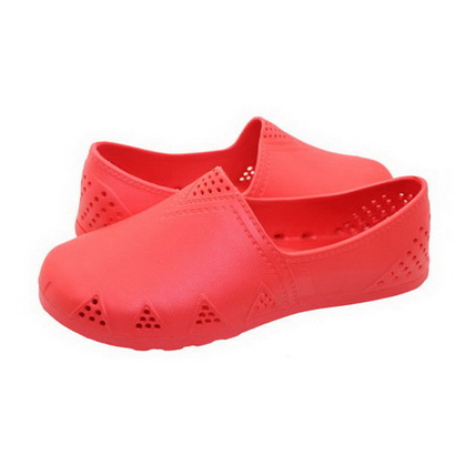 Red Eva sandals